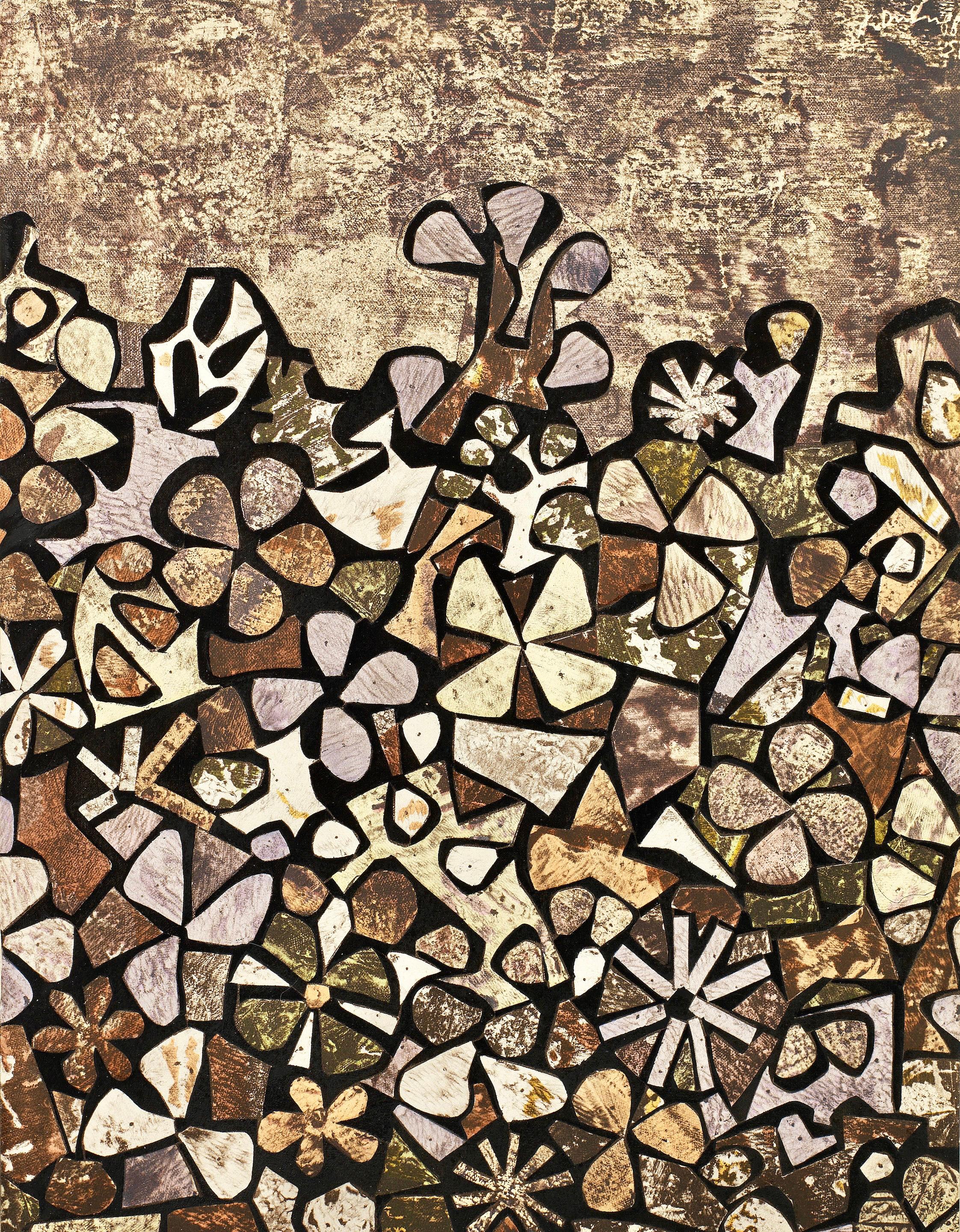 Landscape Print di Jean Dubuffet - Jardin de quite-vite, Société internationale d'art XXe siècle