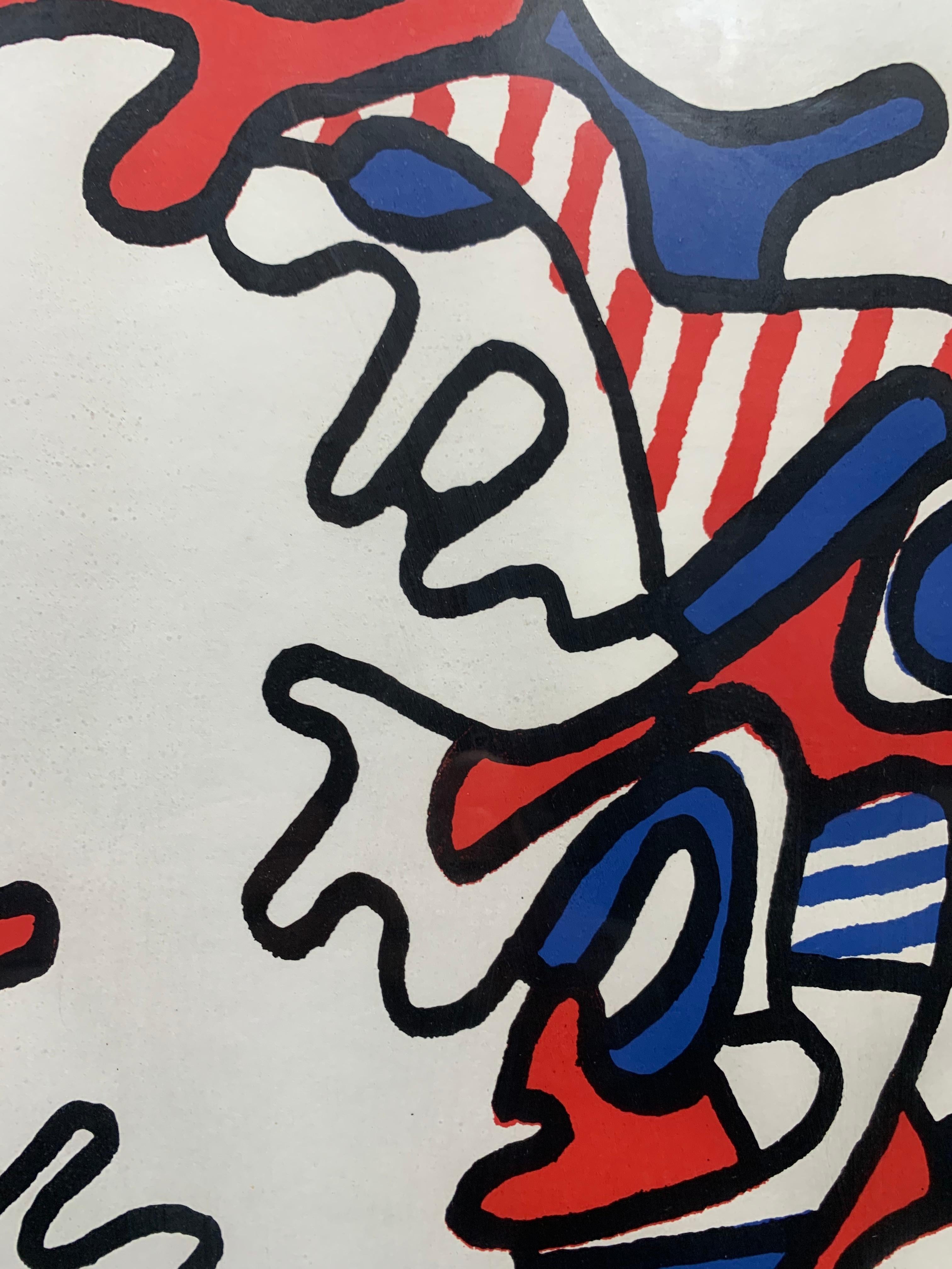 Jean Dubuffet 1970 Exhibition Poster For Sale 1
