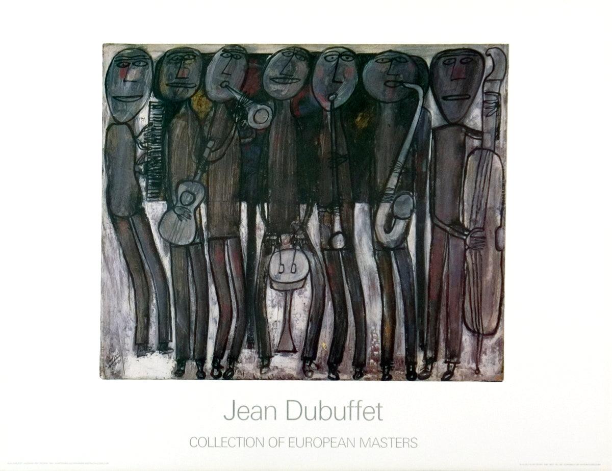 Jean Dubuffet 'New Orleans Jazz Band' 1990- Vintage Modern