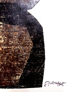 Jean Dubuffet - original lithograph from XXe Siecle magazine