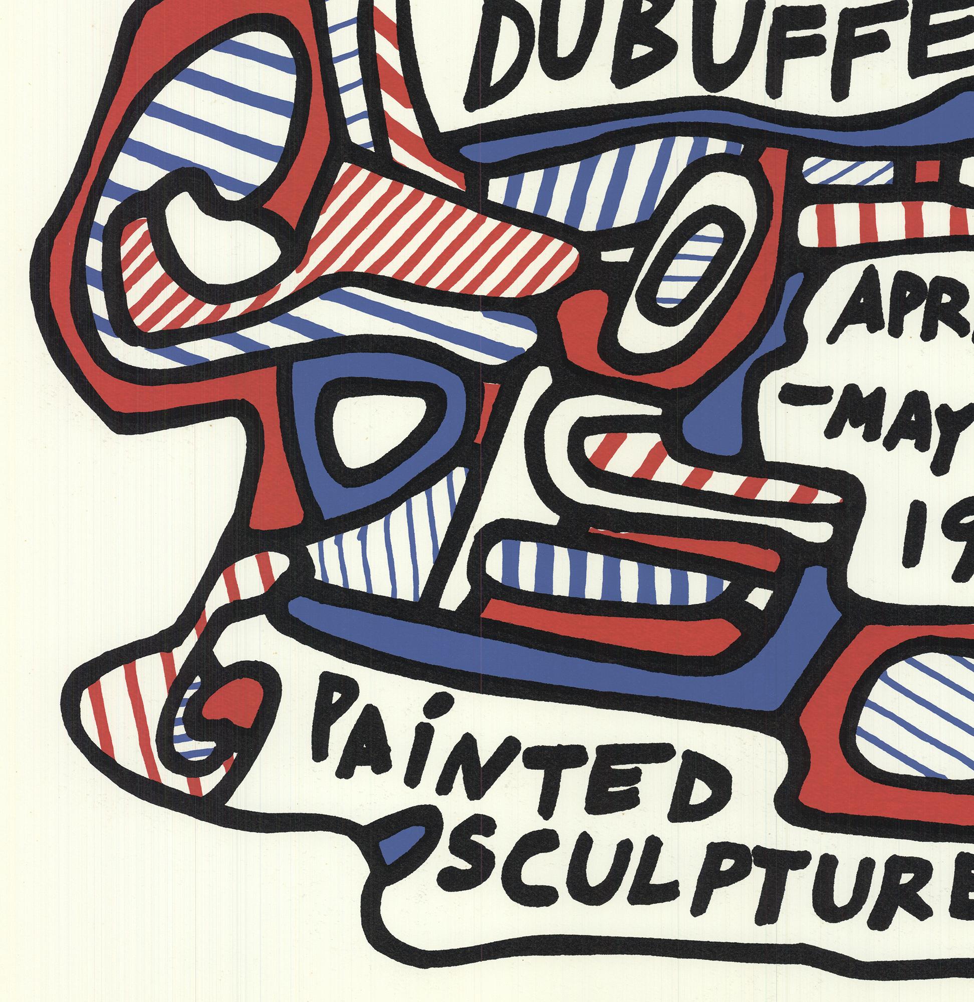 Jean Dubuffet, Sculptures peintes, 1968, Lithographie en vente 2