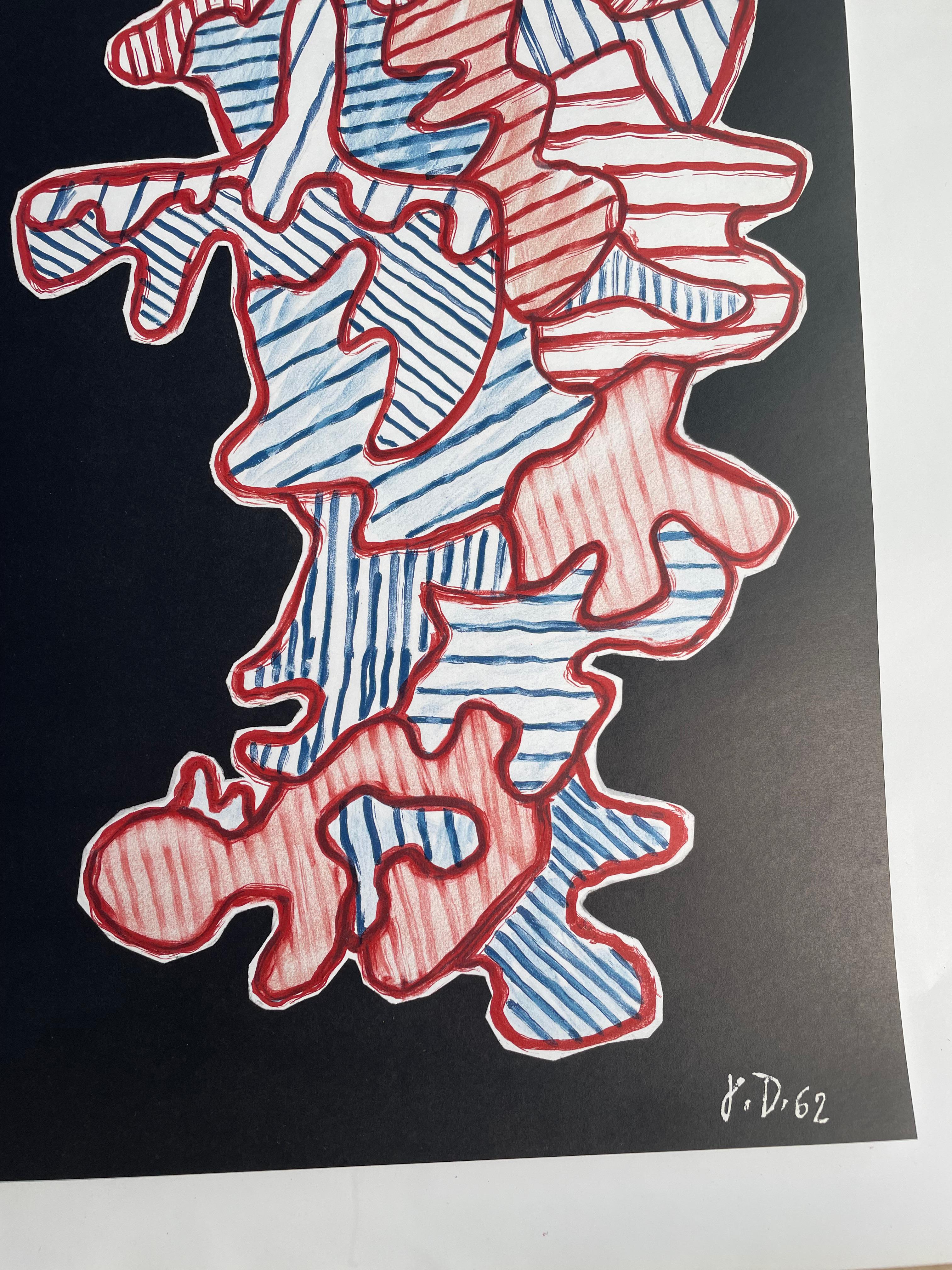 Jean Dubuffet, raro cartel original de época en venta 1