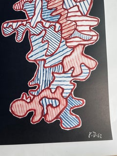 Jean Dubuffet, rare vintage original poster