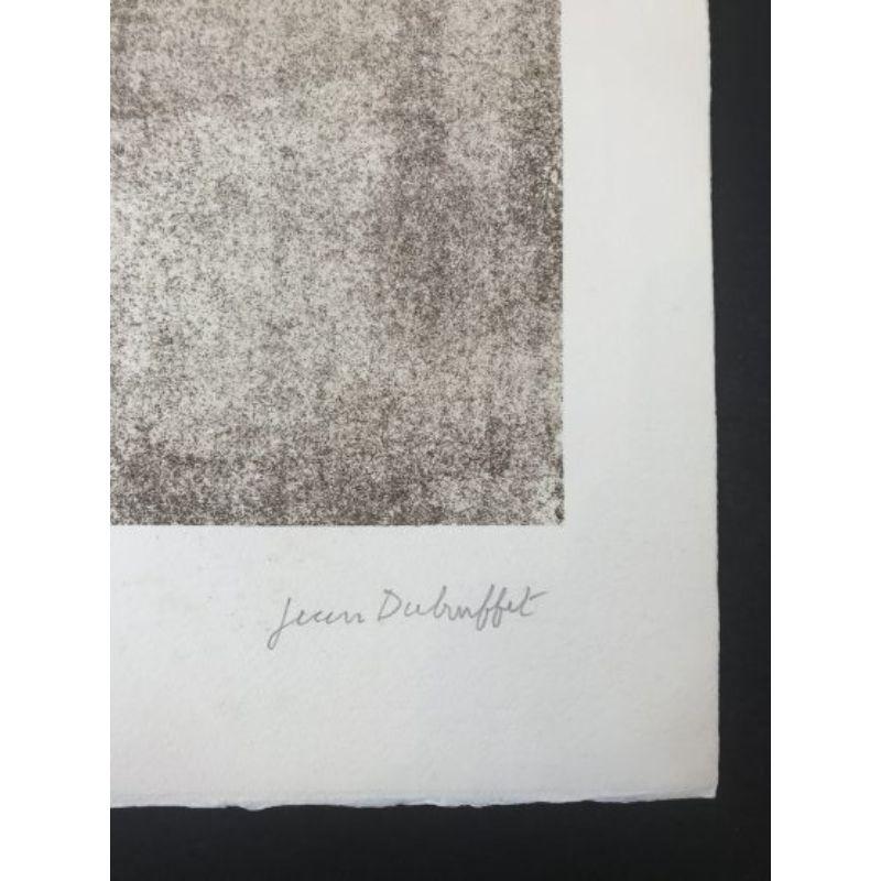 Jean Dubuffet - Silence aus Phnomenes Portfolio - Lithografie, 1960 im Angebot 2