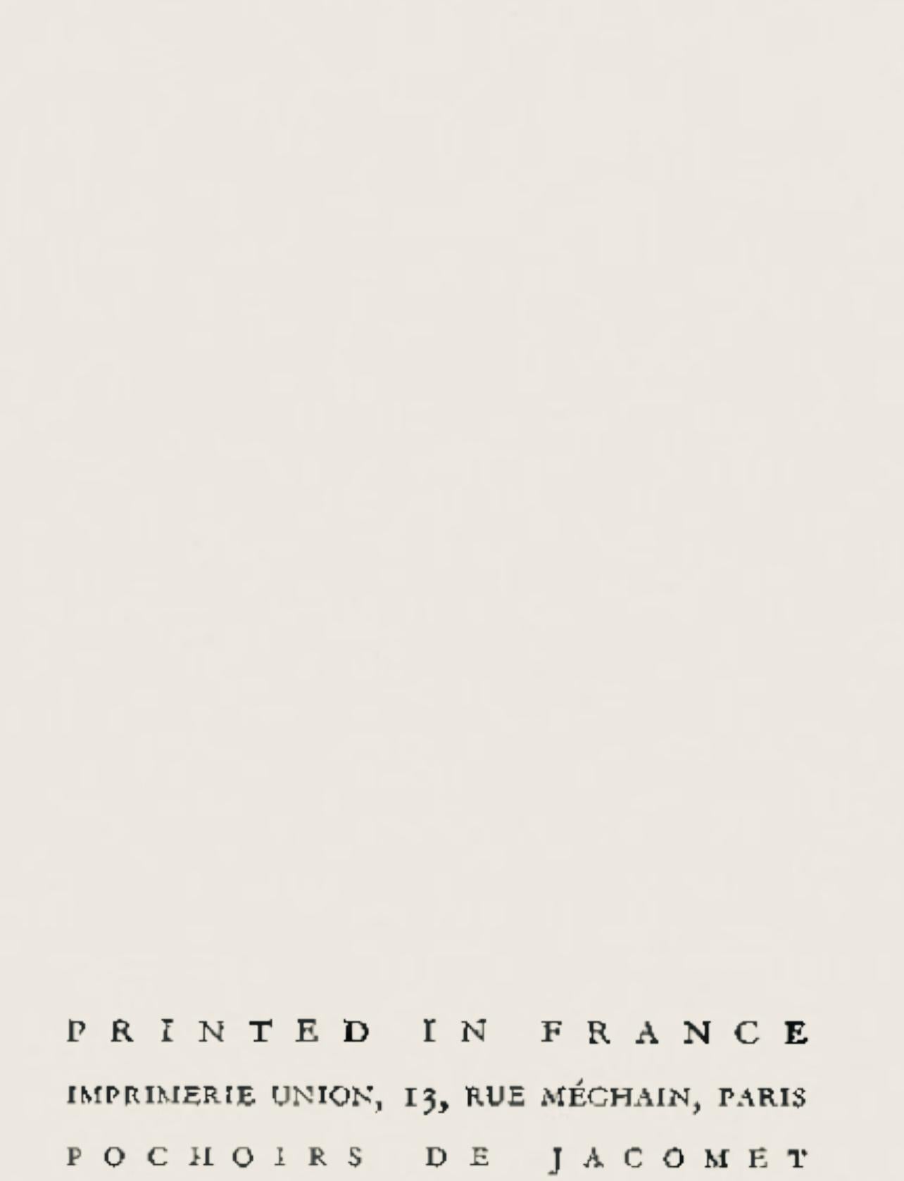 Jean Dubuffet, Der Zeremonienmeister, aus XXe Siecle, 1956 im Angebot 6