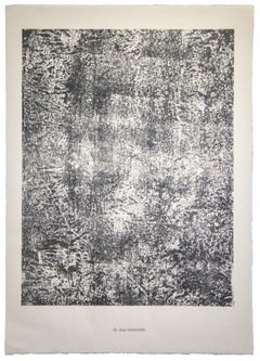 Joie Innocente - Original Lithograph by Jean Dubuffet - 1959