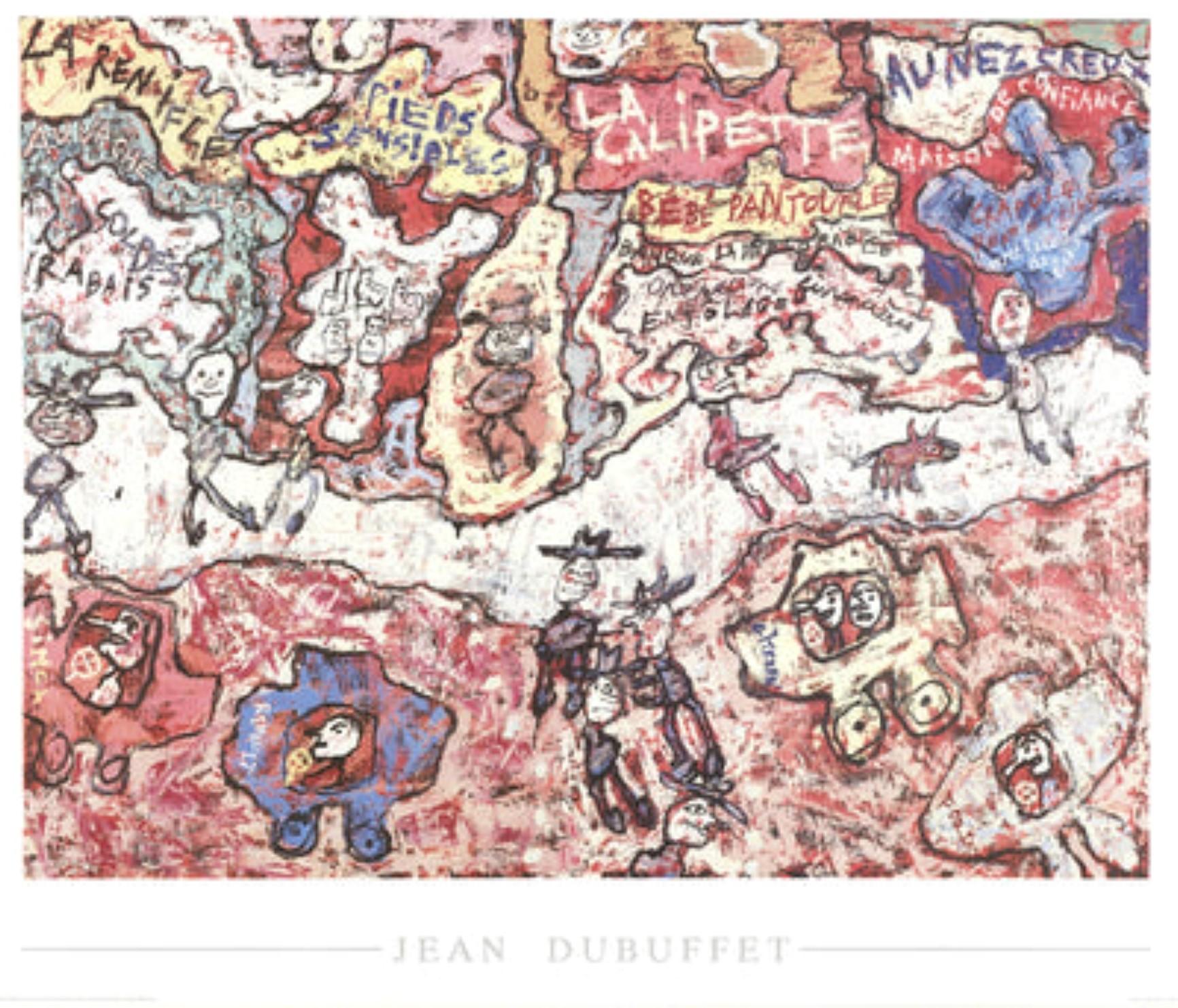 La Calipette By Jean Dubuffet For Sale 2