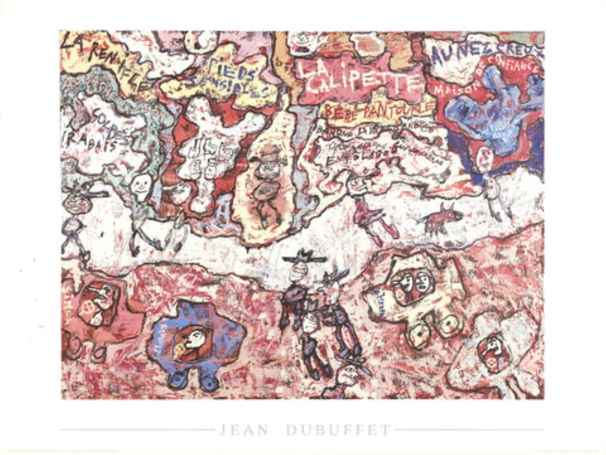La Calipette By Jean Dubuffet For Sale 3