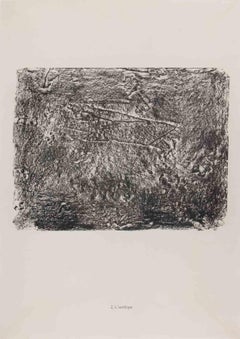 L'Antilope - Lithograph by Jean Dubuffet - 1961