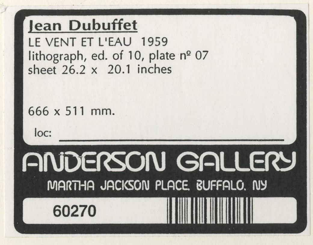 Le vent et l'eau For Sale 1
