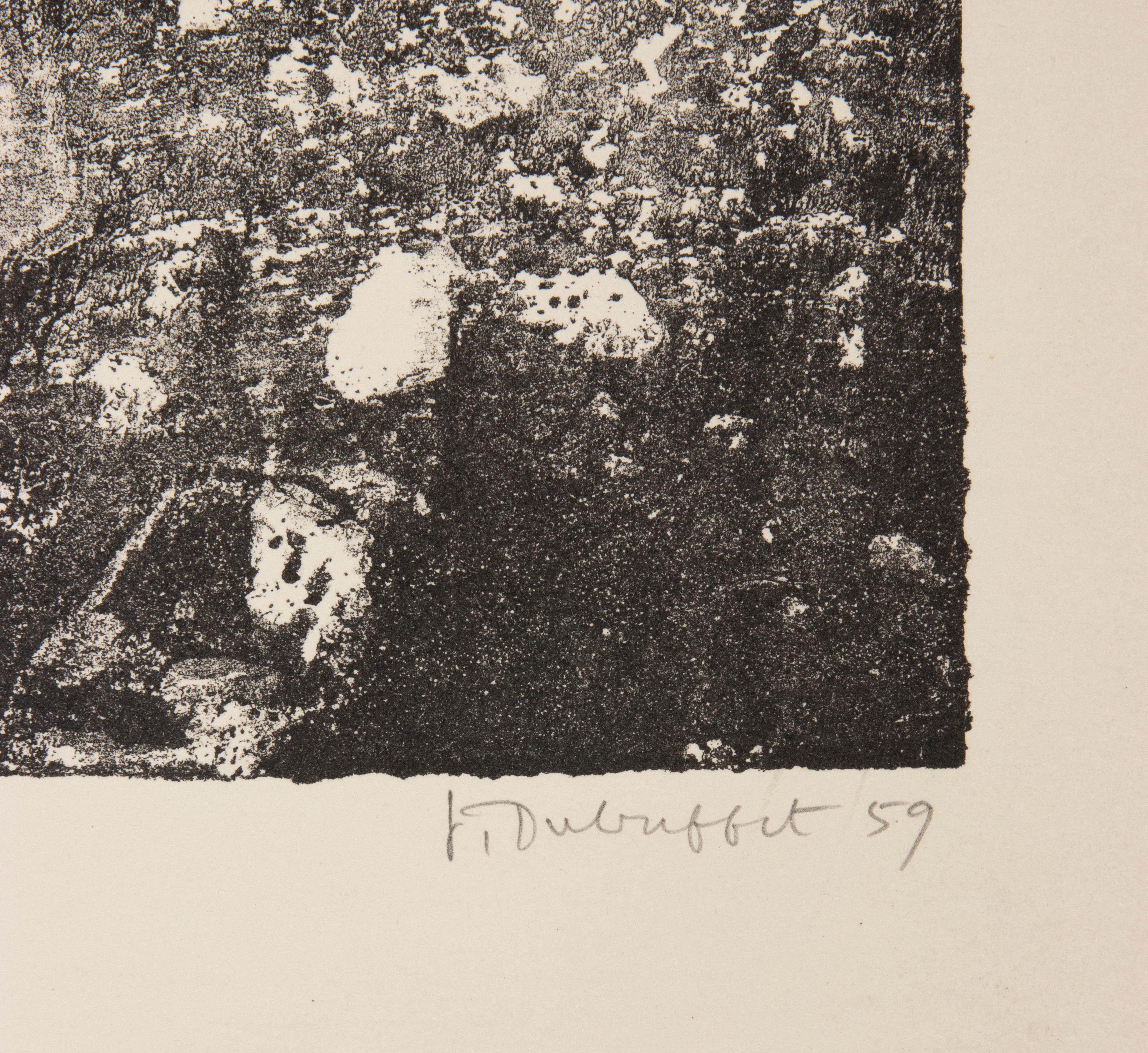 L'Eau Dévastatrice - Litografía de Jean Dubuffet - 1959 en venta 3