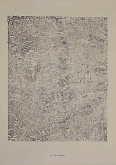 L'Eau Radieuse - Originallithographie von Jean Dubuffet - 1959