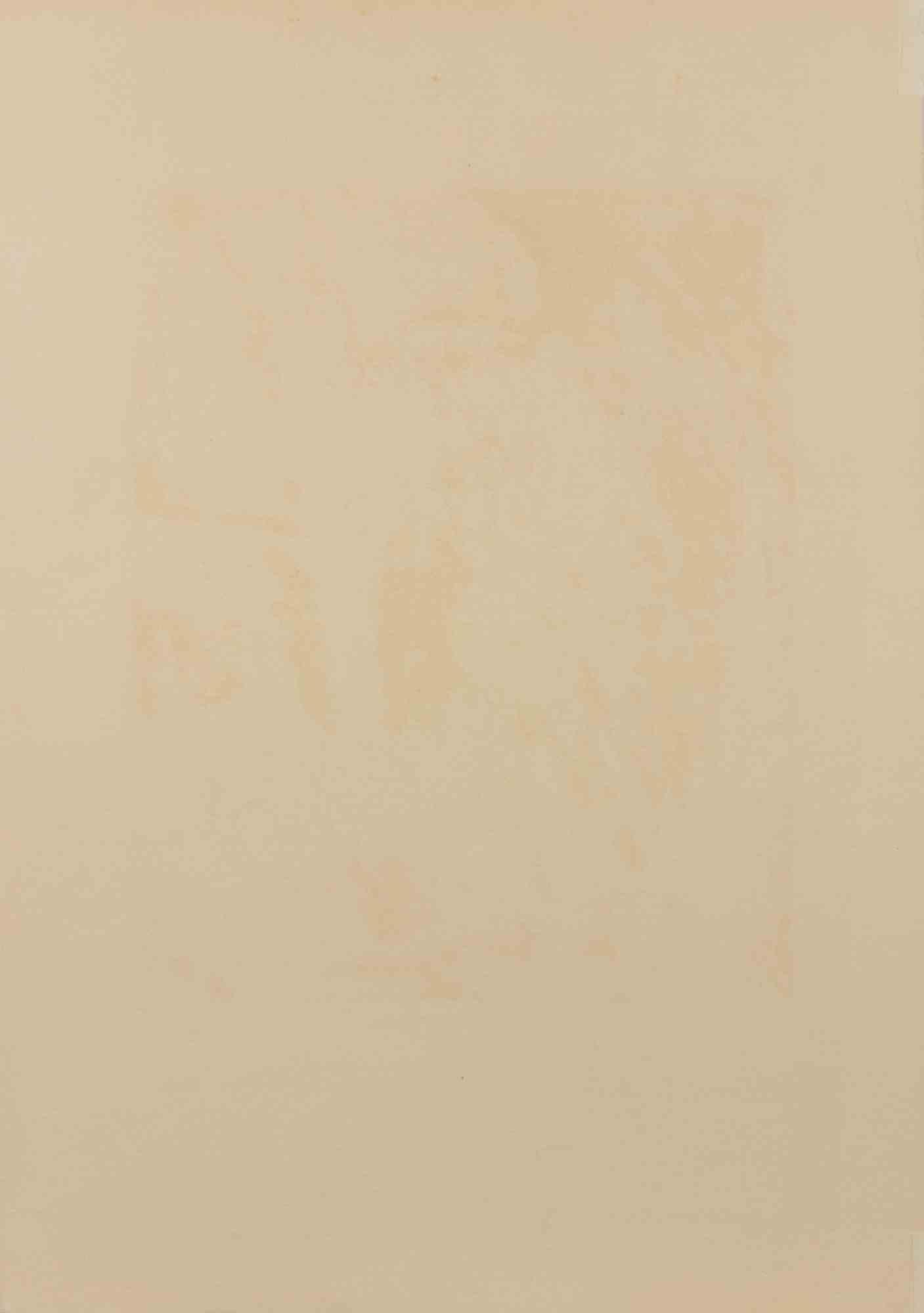 Marques au Mur - Litografía de Jean Dubuffet - 1958 en venta 4