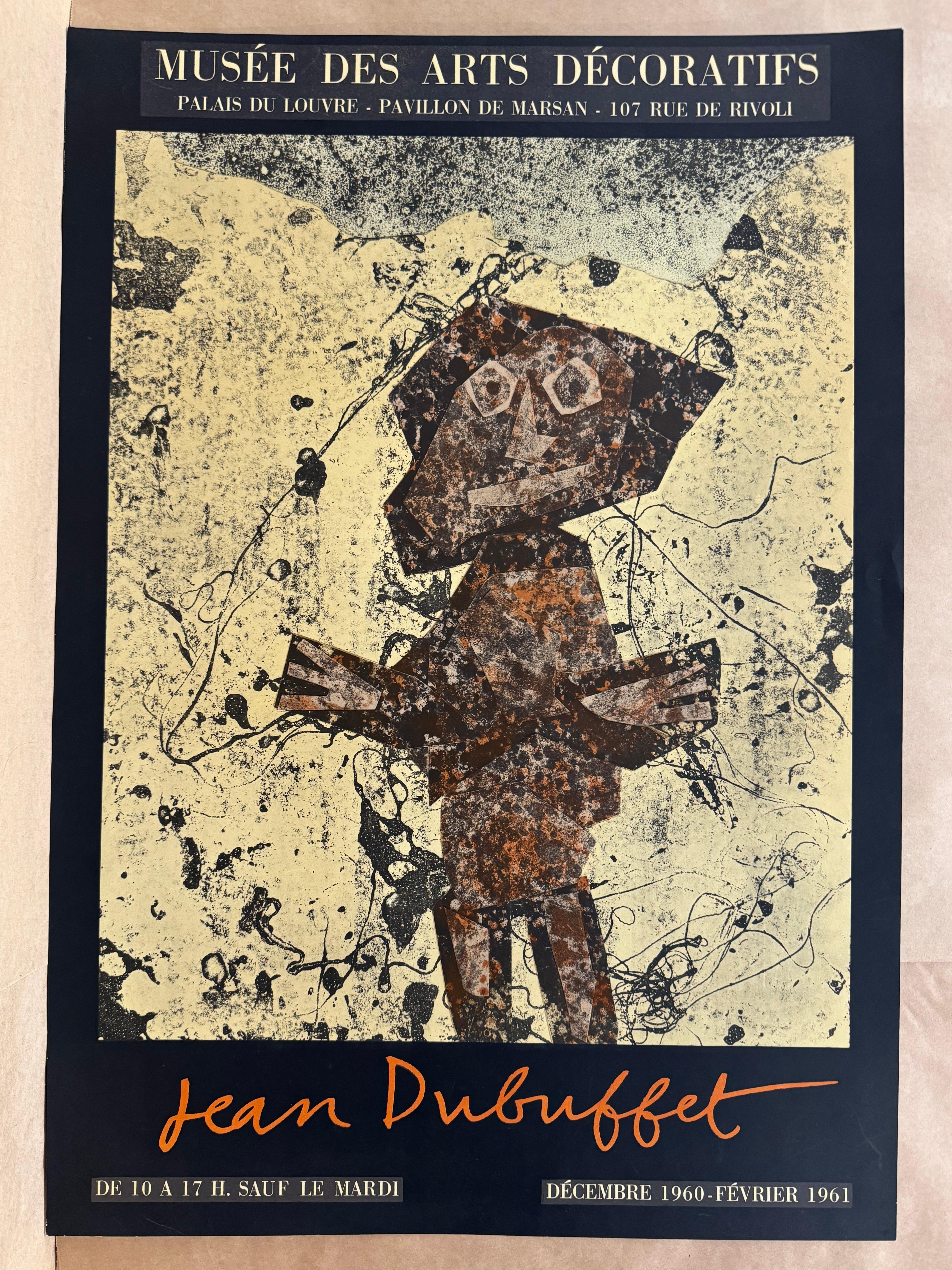 Musée des Arts Décoratifs (d'après) Jean Dubuffet, 1960 en vente 1
