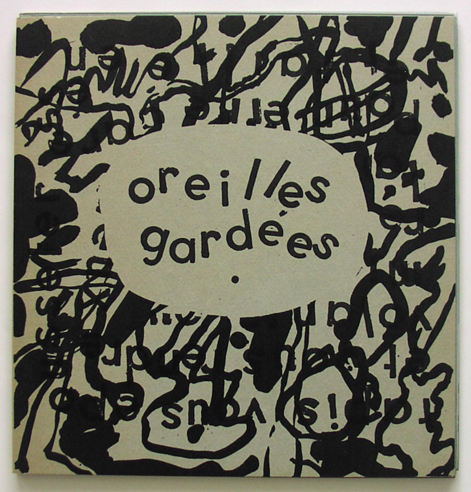 Oreilles gardees, by P.A. Benoit. Paris: PAB, 1962.  - Print by Jean Dubuffet