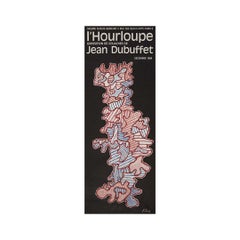 Original 1964 Jean Dubuffet L'Hourloupe Galerie Claude Bernard Poster