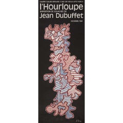 Original 1964 Jean Dubuffet L'Hourloupe Galerie Claude Bernard Poster