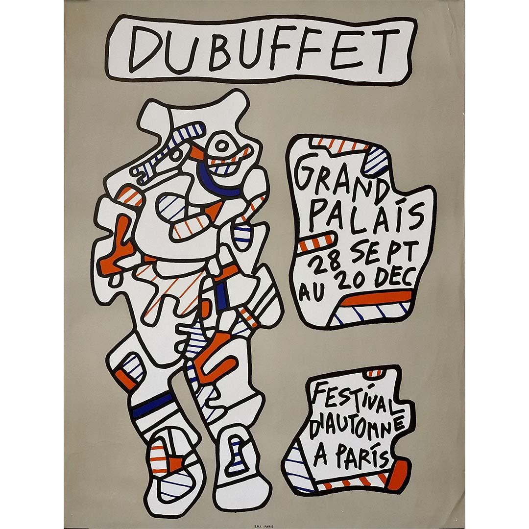 Original 1973 Jean Dubuffet Festival d'Automne Original poster
