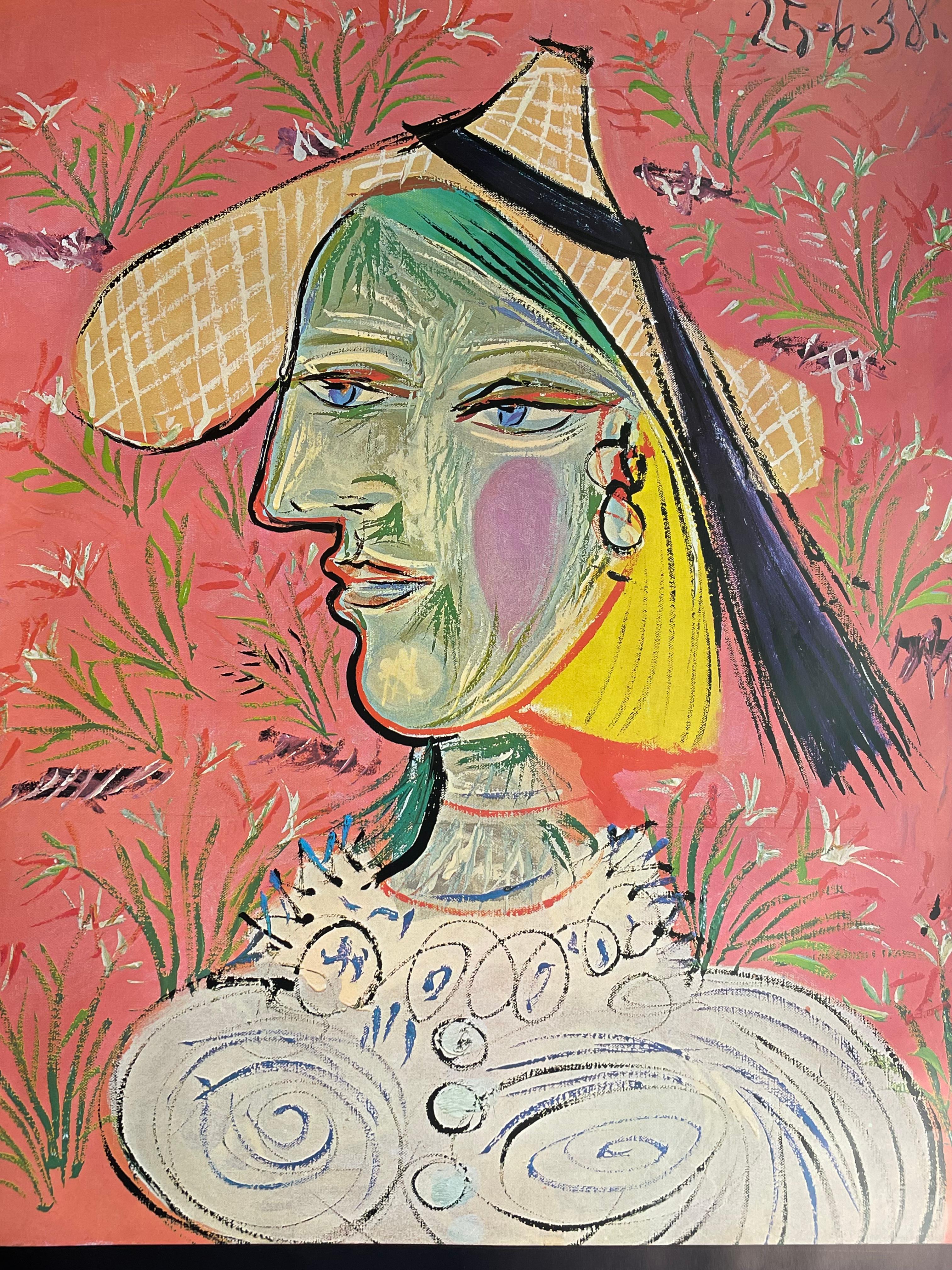 Pablo Picasso, seltenes Originalplakat im Vintage-Stil im Angebot 1