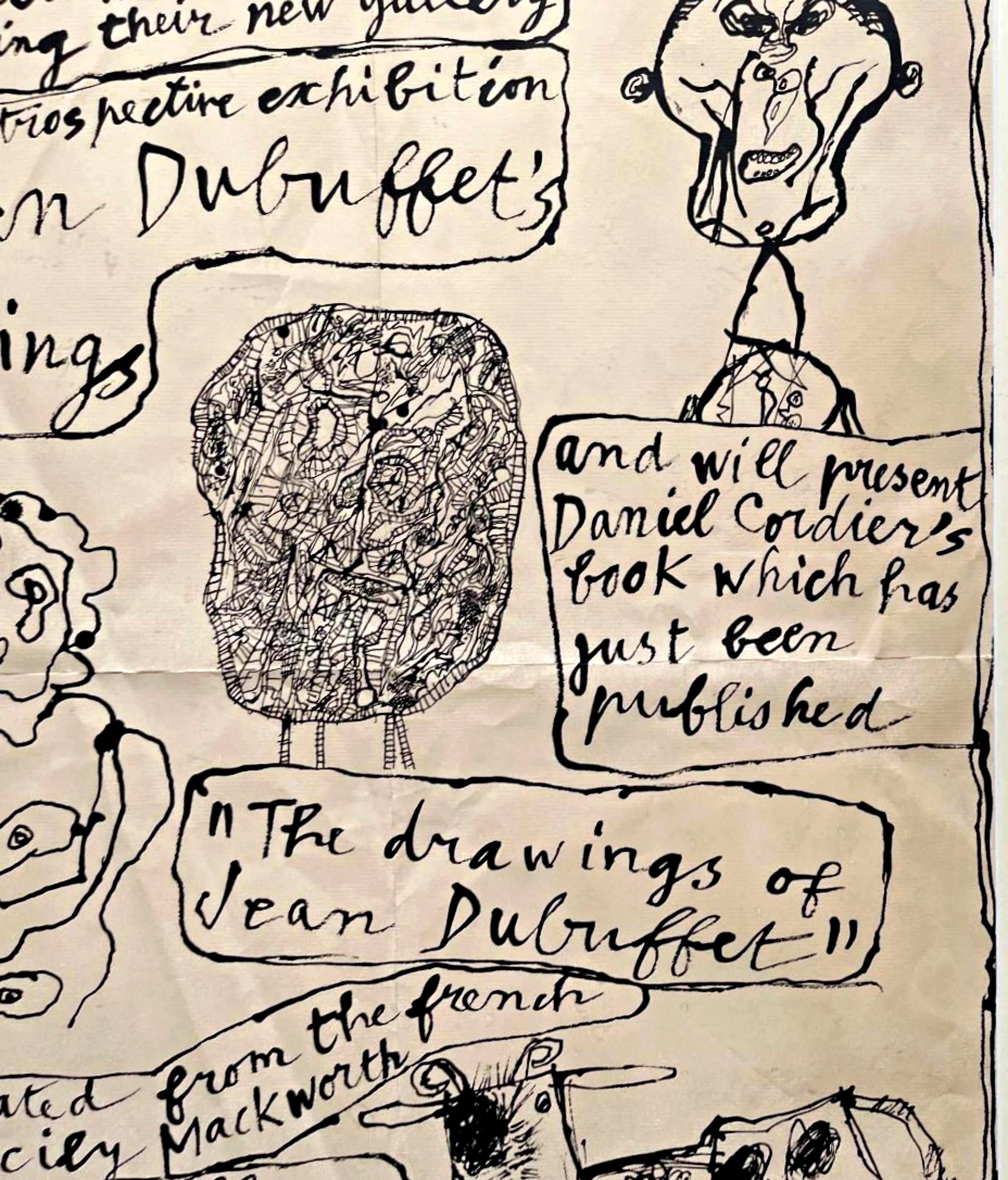 Retrospective of Jean Dubuffet Drawings 1