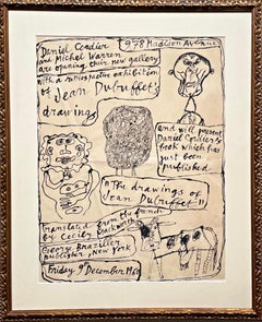 Retrospective of Jean Dubuffet Drawings