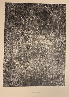 Travail D'Usure - Original Lithograph by Jean Dubuffet - 1959