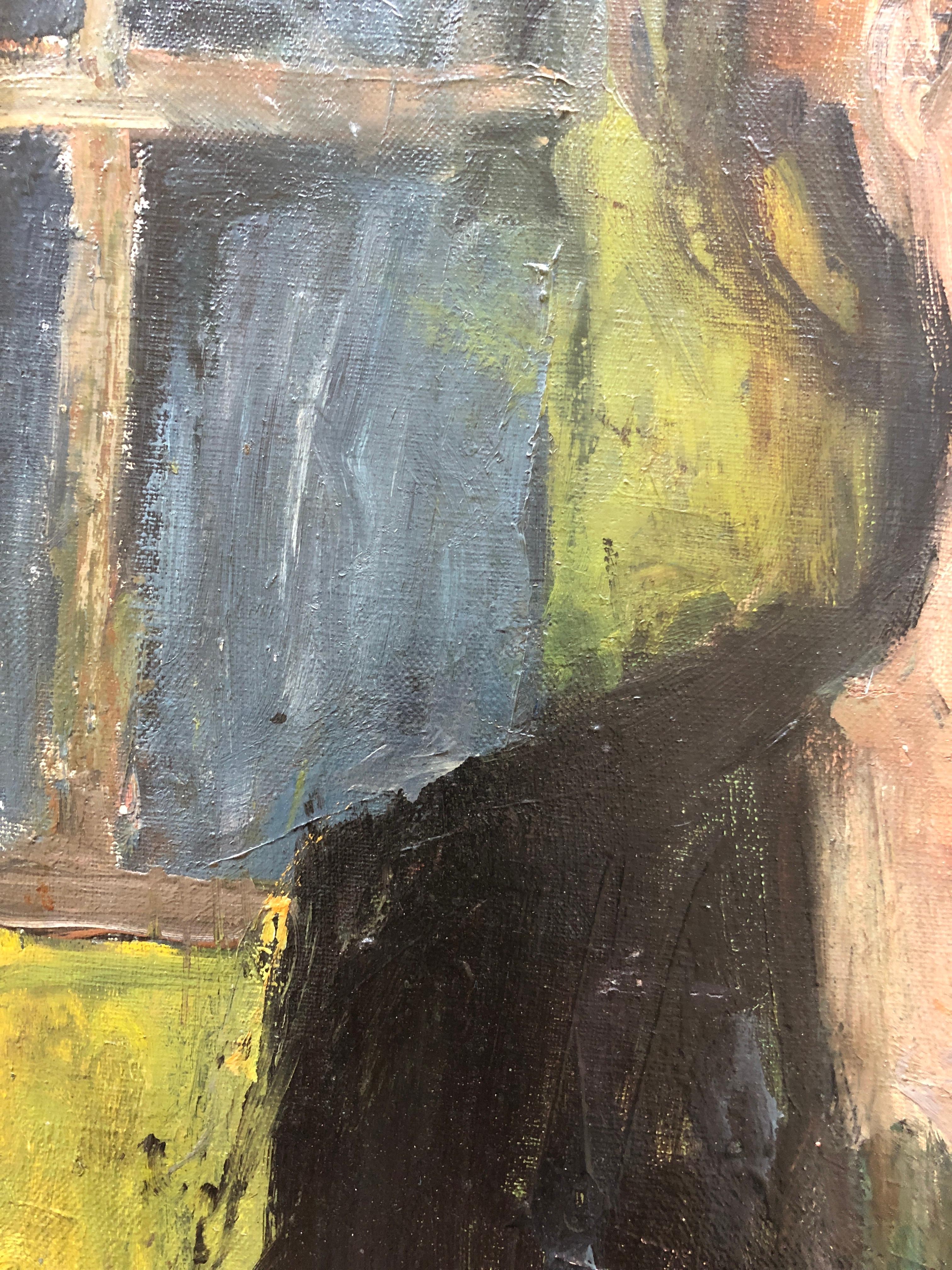 Lavori su tela
Telaio in legno dorato
69,5 x 60,5 x 3,5 cm