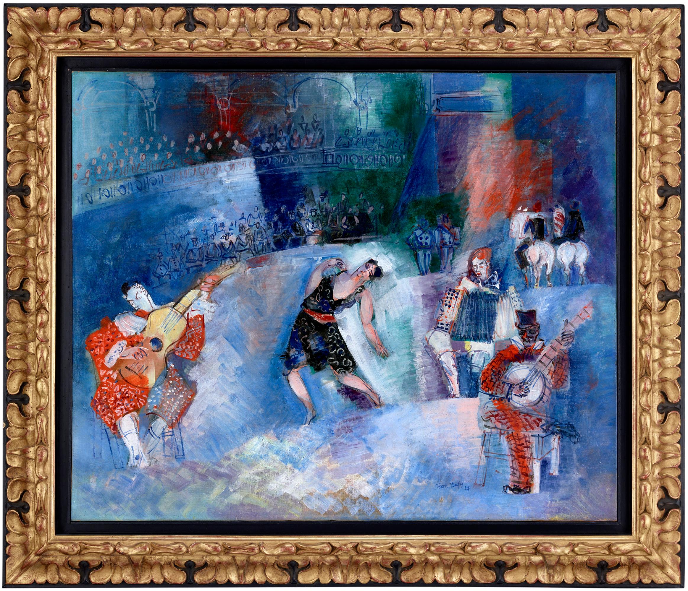 Le cirque - Painting by Jean Dufy