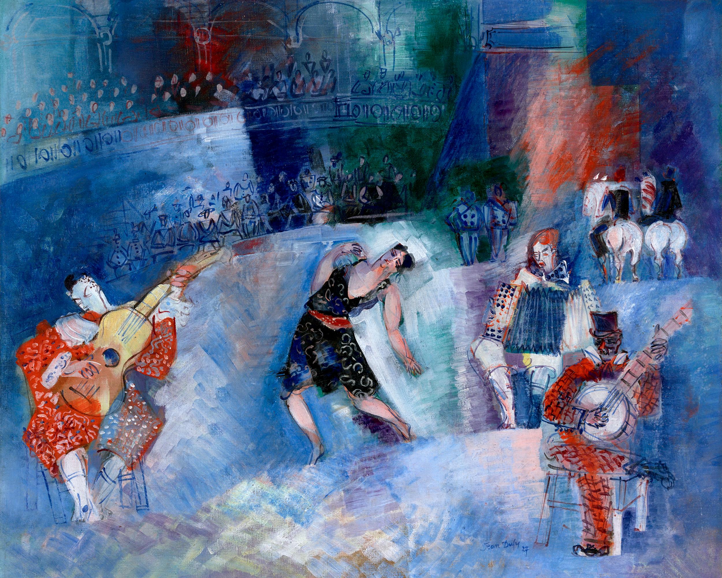 Jean Dufy Interior Painting - Le cirque