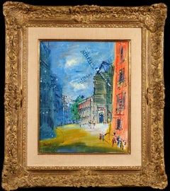 Le Moulin de la Galette - Post Impressionist Landscape Oil by Jean Dufy
