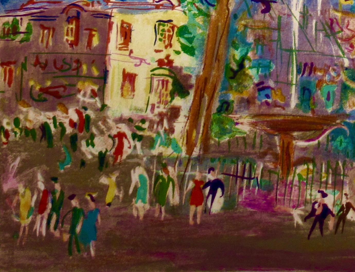 Fete Champetre - Print by Jean Dufy