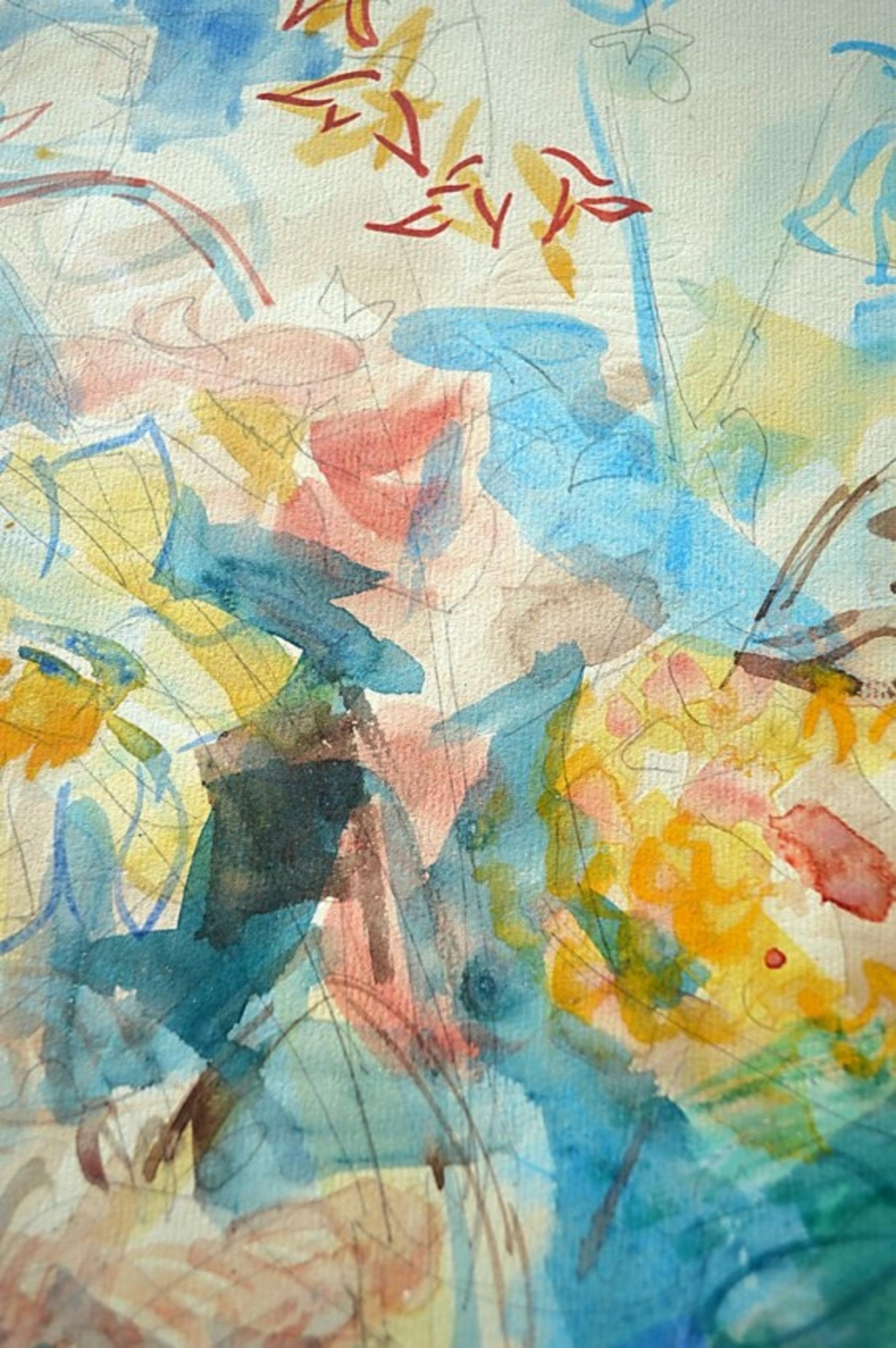 Jean Dufy, Still Life, Watercolor/Pencil 3