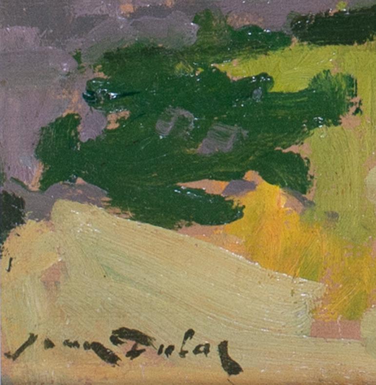 Postimpressionistisches französisches Landschaftsgemälde in Öl von Jean Dulac 2