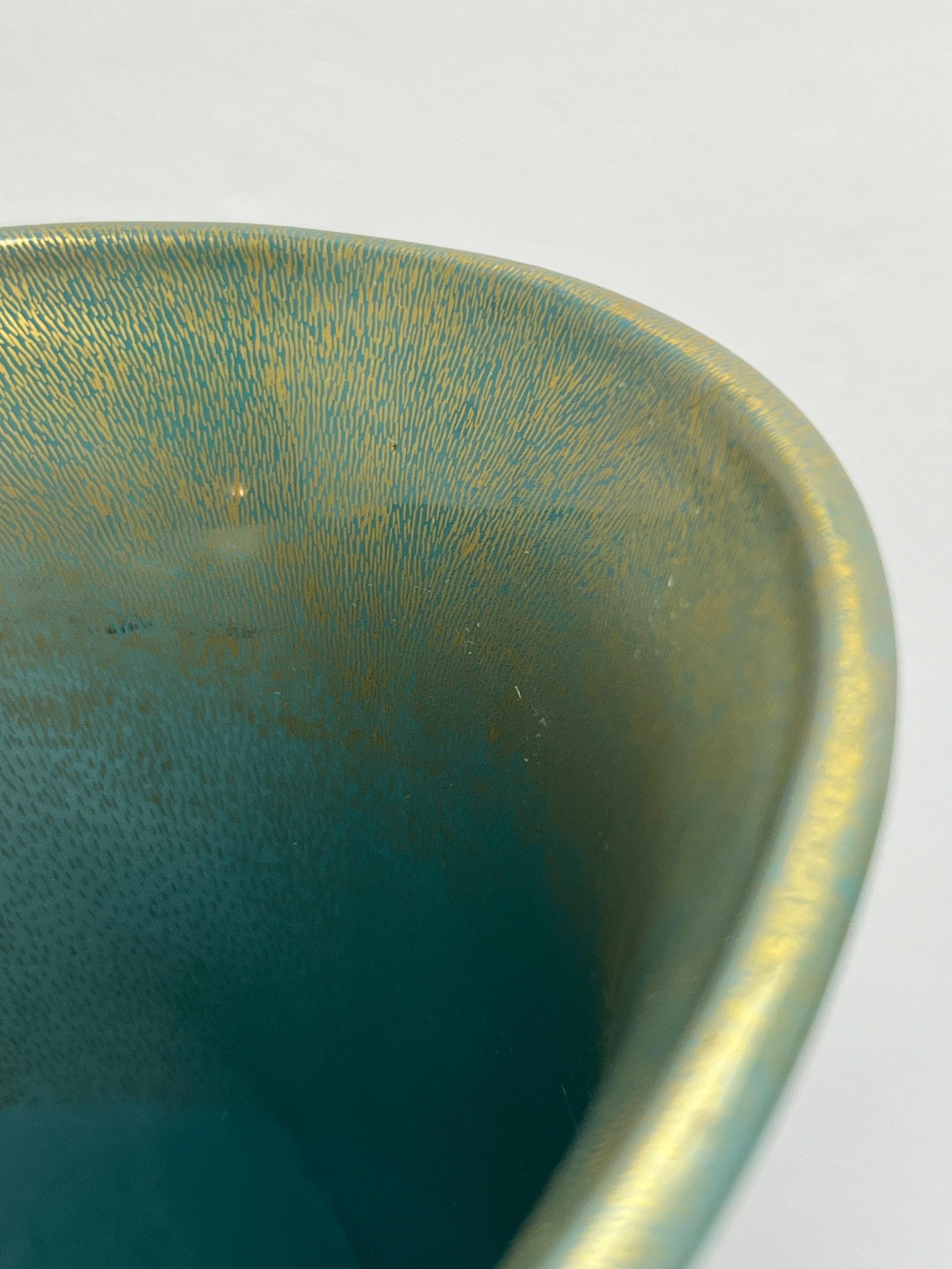 Vaso in porcellana in stile Jean Dunand di Mangiani Oggeti in vendita 1