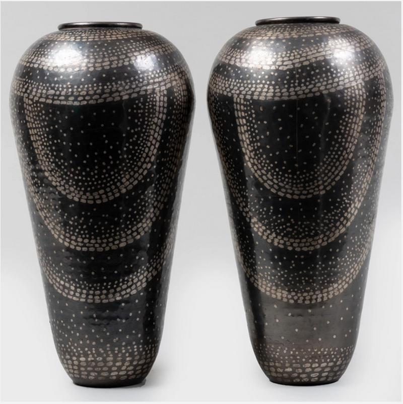 Art Deco Jean Dunand Vases