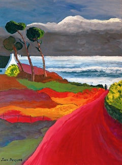 "Je viens voir la mer avant la pluie" - France, Brittany, expressionist, ocean