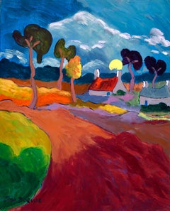 Art contemporain français par Jean Duquoc - Printanier Soleil 