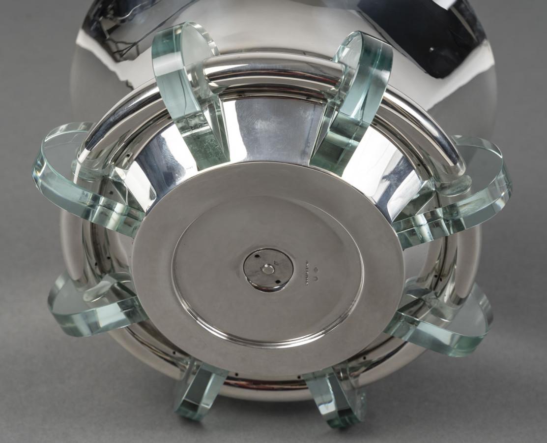 JEAN E. PUIFORCAT – 20th century solid silver centerpiece 6