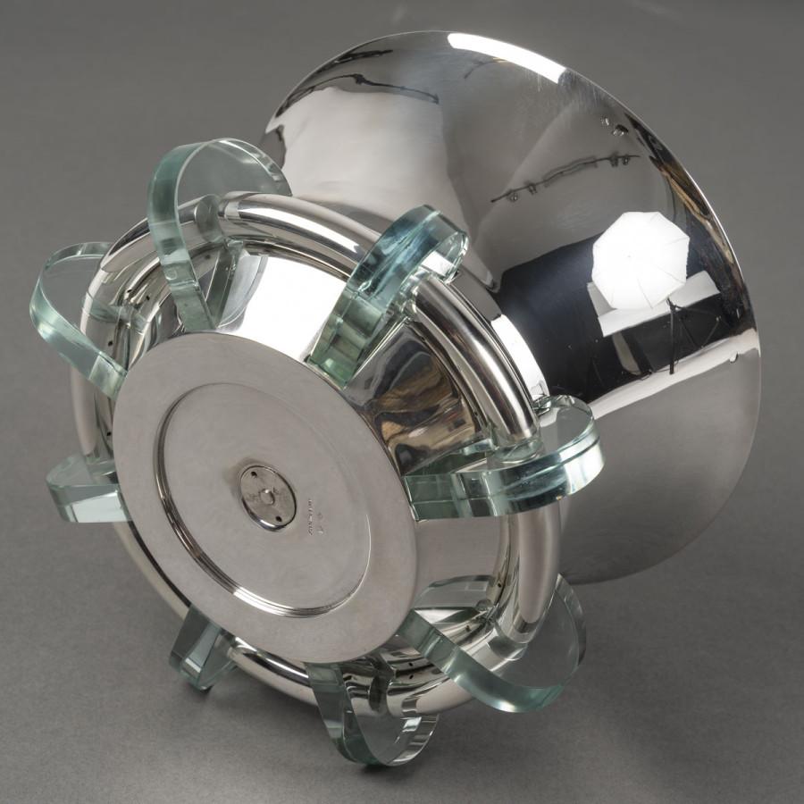 Silver JEAN E. PUIFORCAT – 20th century solid silver centerpiece
