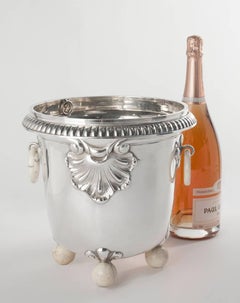 Jean E. Puiforcat, Fine Wine Cooler, France, circa 1920-1930
