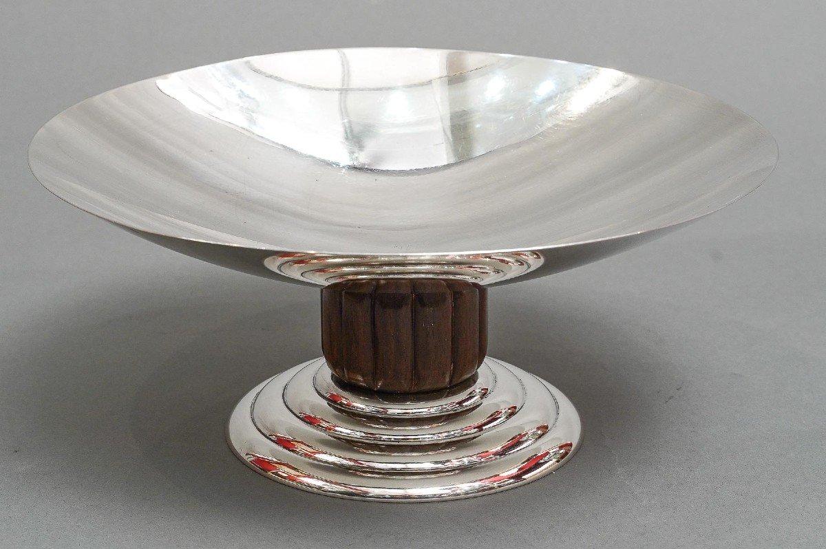 Jean E. Puiforcat – Large Cup In Sterling Silver – Art Deco Period For Sale 3