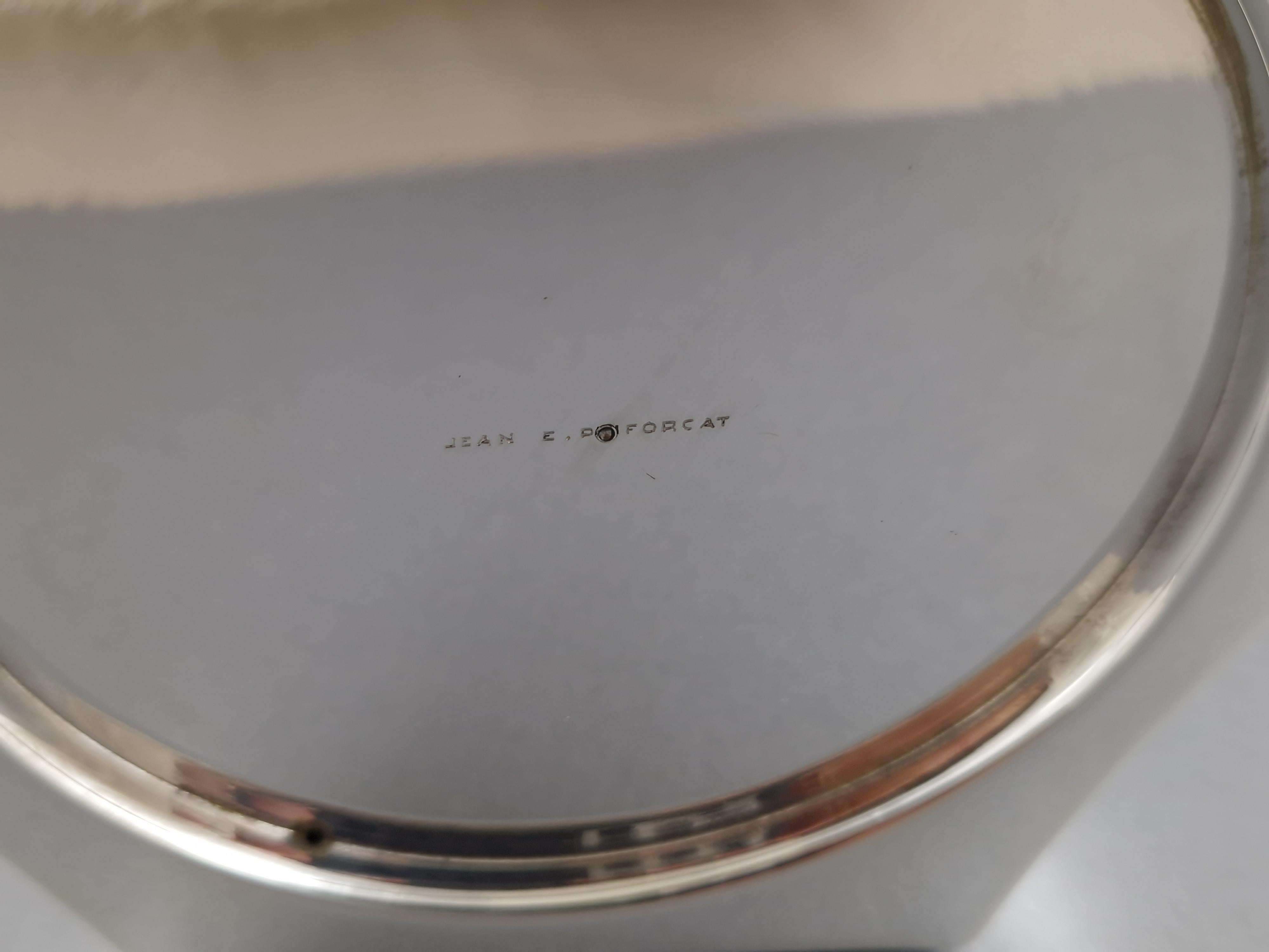 Jean E Puiforcat - Sektkübel aus Sterlingsilber im Angebot 4