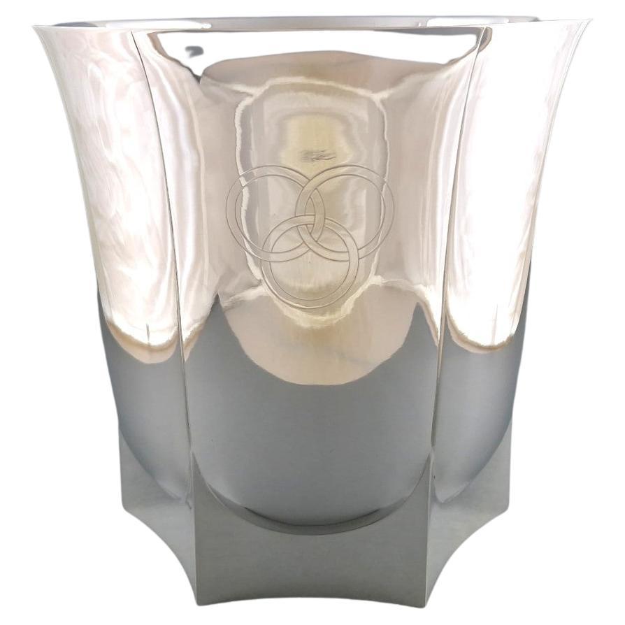 Jean E Puiforcat - Sterling Silver Champagne Bucket