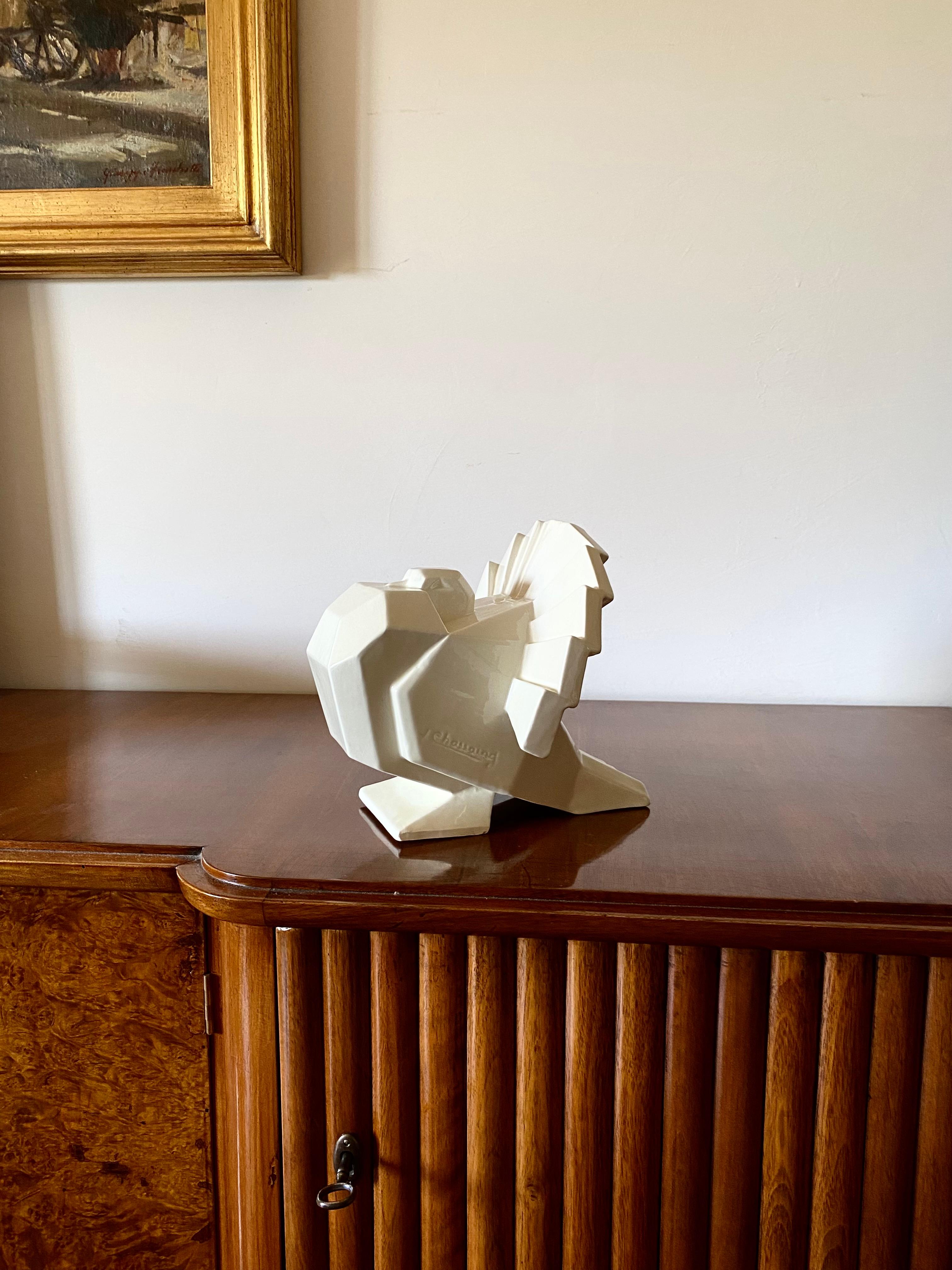 Jean Édouard Chassaing, Art Déco sculpture, La Maìtrise, France ca. 1926 In Excellent Condition For Sale In Firenze, IT