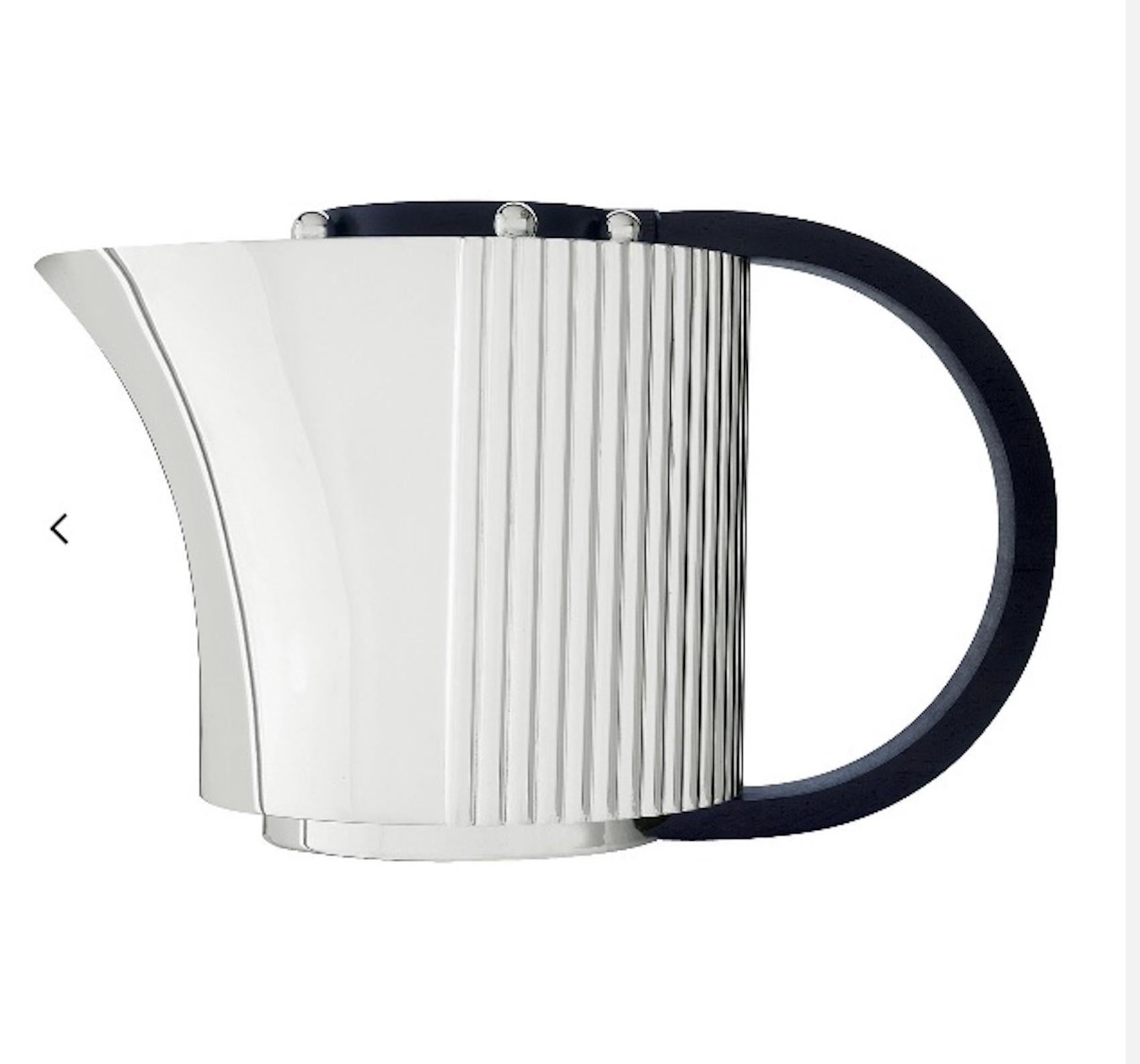 Art Deco Jean Elysée Puiforcat Silver Plated Tea Set For Sale