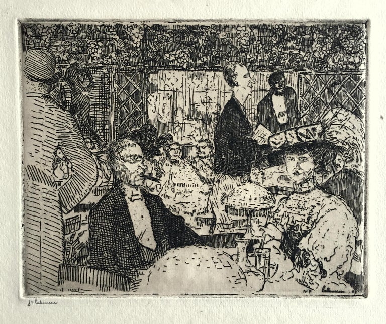 La Soupe – Original Émile Deyrolle French Mounted and Hanging Offset  Lithograph at 1stDibs