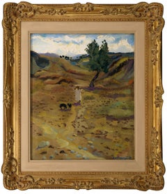 Jean Emile Laurent, Orientalische Weide, Öl auf Leinwand, 1930er Jahre