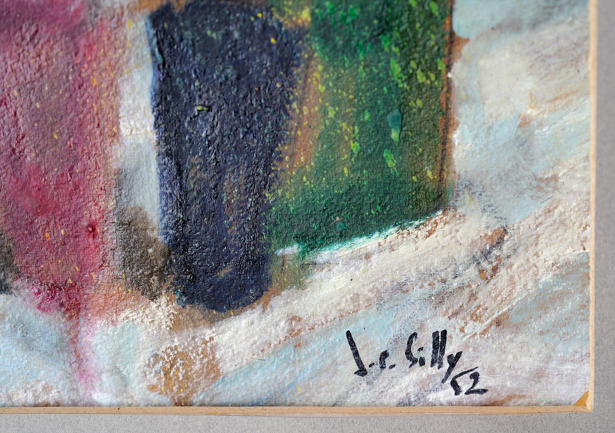 Jean-Estève Silly, Stilleben, Frankreich 1952 (Moderne der Mitte des Jahrhunderts) im Angebot