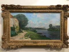Paysage en bords de Seine