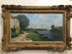 Paysage aux bords de Seine